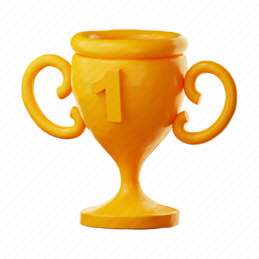 Game, gaming, gamer, winner, gold, play, cup 3D illustration - Download on Iconfinder