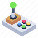 column joystick, column gamepad, control column, control lever, game controller 