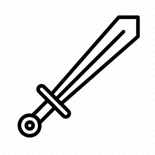 Sword, weapon, blade, gun, war icon - Download on Iconfinder