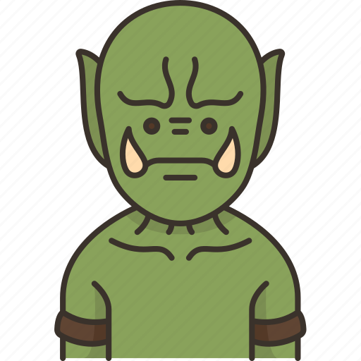 Orc, monster, beast, giant, scary icon - Download on Iconfinder