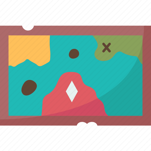 Map, adventure, discovery, exploration, quest icon - Download on Iconfinder