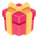 gift box, hamper, surprise, present, wrapped box 