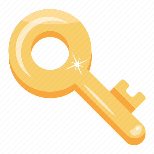 Key, passkey, latchkey, lock key, door key icon - Download on Iconfinder