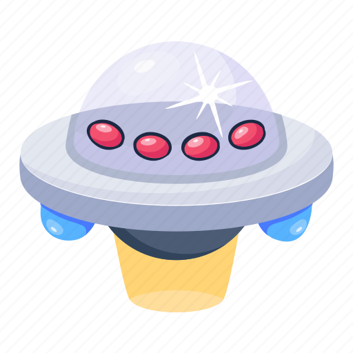 Ufo, spaceship, alien ship, flying saucer, alien craft icon - Download on Iconfinder