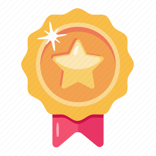 Honor, star badge, reward, prize, achievement icon - Download on Iconfinder