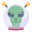 extraterrestrial, alien face, foreigner, space inhabitant, space creature 