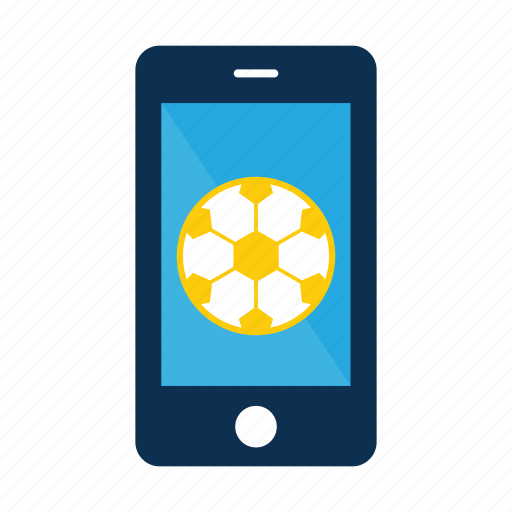 Athletic, ball, colorful, foot, football, game, mobile icon - Download on Iconfinder