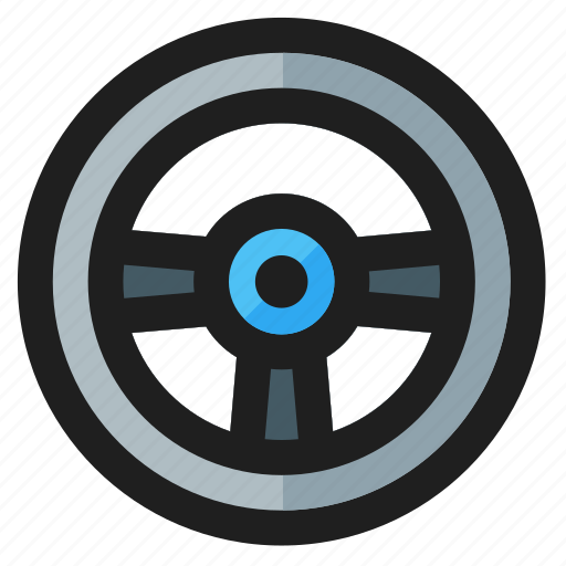 Steering, wheel, controller, game, race, racing, steering wheel icon - Download on Iconfinder