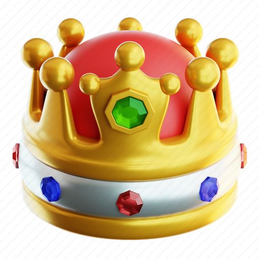 Crown, king, queen, prince, royal, award, premium 3D illustration - Download on Iconfinder