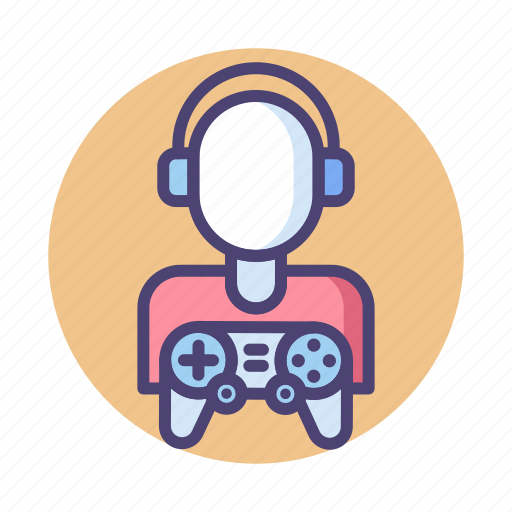 Gamer, gaming, video game, video gamer icon - Download on Iconfinder