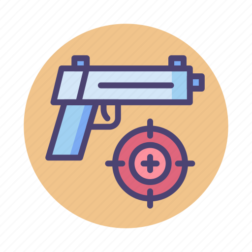 Ammo, game, handgun, shooting, shooting game, shooting range icon - Download on Iconfinder