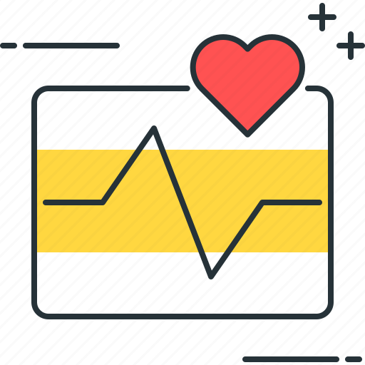 Activity, heart, heart beat, heart rate, heartbeat, monitor, rate icon - Download on Iconfinder