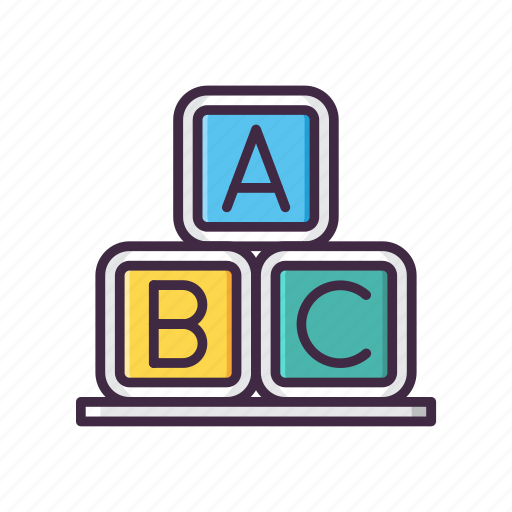 Game, kids, abc, alphabet, block icon - Download on Iconfinder