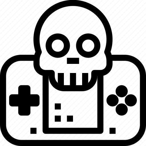 Entertainment, game, gamepad, ghost, skull icon - Download on Iconfinder