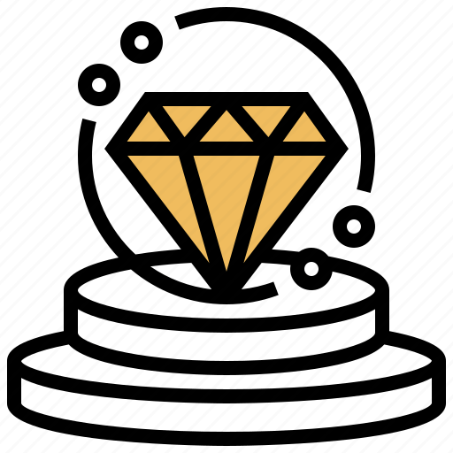 Award, diamond, gem, treasure, wealth icon - Download on Iconfinder