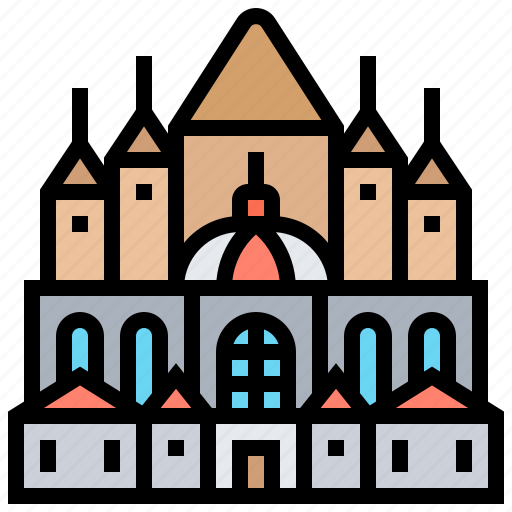Building, castle, fortress, mansion, palace icon - Download on Iconfinder