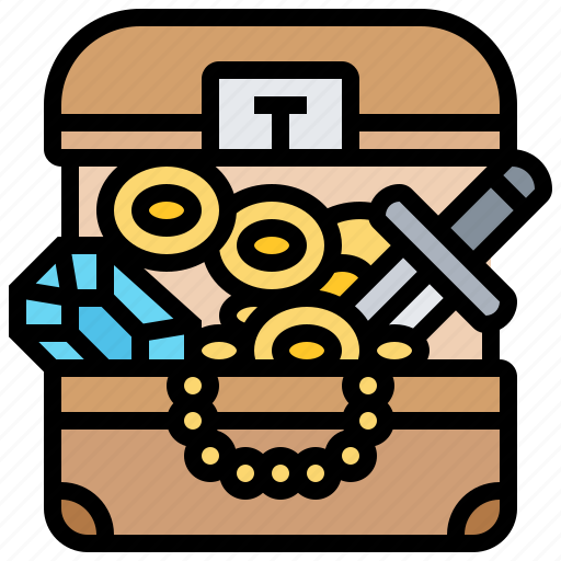 Box, chest, jewelry, treasure, wealthy icon - Download on Iconfinder