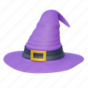 wizard, hat, game, illustration, fashion, costume, halloween, 3d cartoon, isolated, stylized, item 