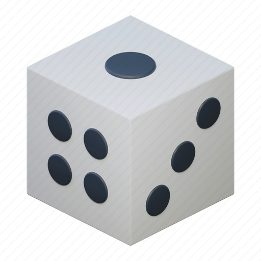 Casino, dice, game, illustration, gambling 3D illustration - Download on Iconfinder