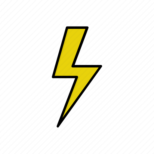 Lightning, thunder, thunderbolt, bold, game, item icon - Download on Iconfinder