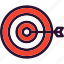 arrow, games, sports, target 