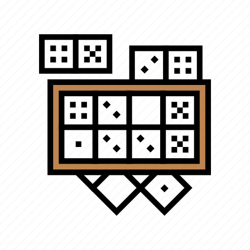 Dominoes, board, table, game, play, home icon - Download on Iconfinder