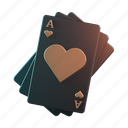 card, game, ace, poker, casino 
