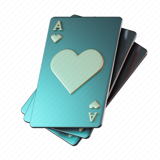 Card, game, ace, casino, poker 3D illustration - Download on Iconfinder