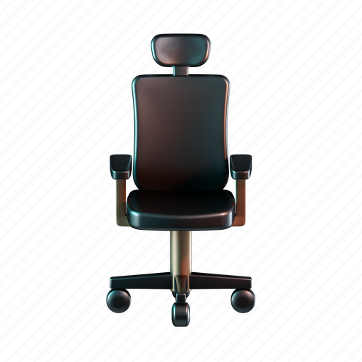Chair, furniture, armchair, seat 3D illustration - Download on Iconfinder