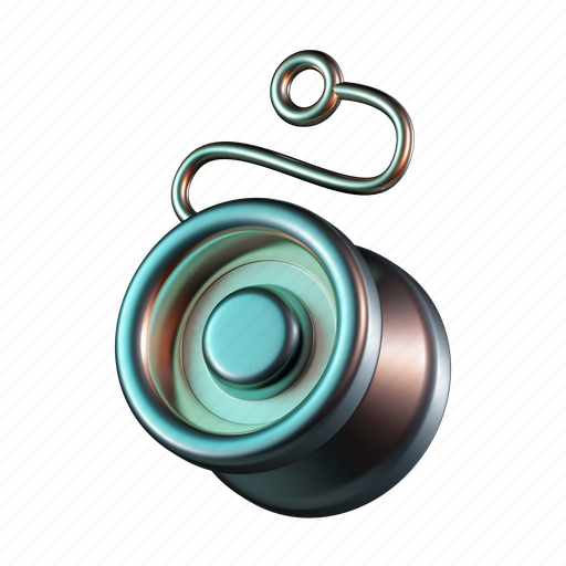 Yoyo, game, toy, play 3D illustration - Download on Iconfinder