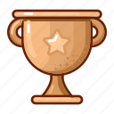cup, bronze, award, trophy, prize