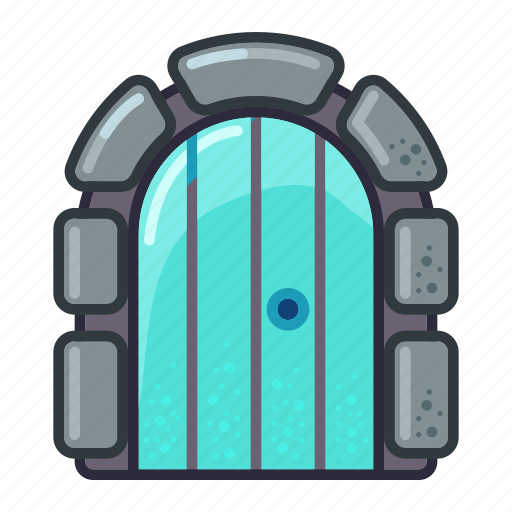 Dungeon, epic, entrance, cartoon, magic icon - Download on Iconfinder