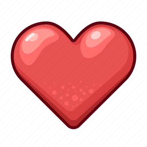 Heart, red, like, health, cartoon, life icon - Download on Iconfinder