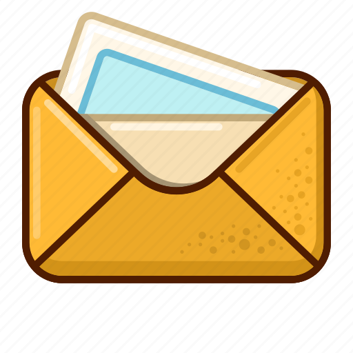Open, mail, letter, cartoon, send, inbox icon - Download on Iconfinder