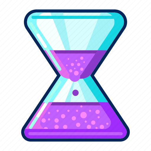 Timer, half, loading, cartoon icon - Download on Iconfinder
