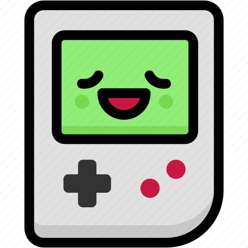Emoji, emotion, expression, face, feeling, gameboy, relax icon - Download on Iconfinder