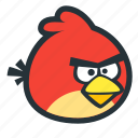 angry, bird, animal, console, game