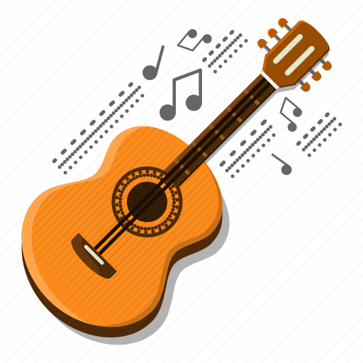 Acoustic guitar, band, guitar, music, musical instrument, pop, rock icon - Download on Iconfinder