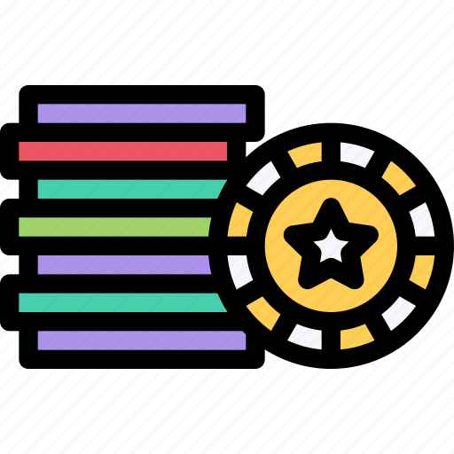 Casino, chips, game, party, video game icon - Download on Iconfinder