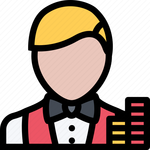 Casino, croupier, game, party, video game icon - Download on Iconfinder