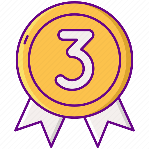 Award, gamification, third icon - Download on Iconfinder
