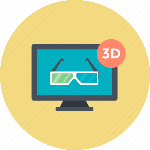 3d glasses, eyewear, glasses, stereo glasses, stereoscopic glasses icon - Download on Iconfinder