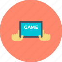 game playing, gaming, hand gesture, online game, video game