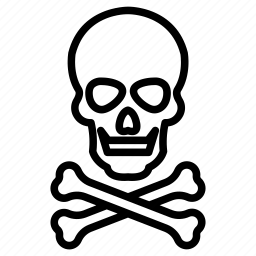 Bones, danger, game, gaming, skull icon - Download on Iconfinder