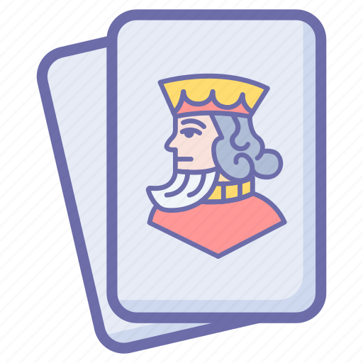Card game, diamond, hazard, king, king diamond, king of spades, playing cards icon - Download on Iconfinder