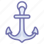 anchor, game, gaming, navigation, navy 