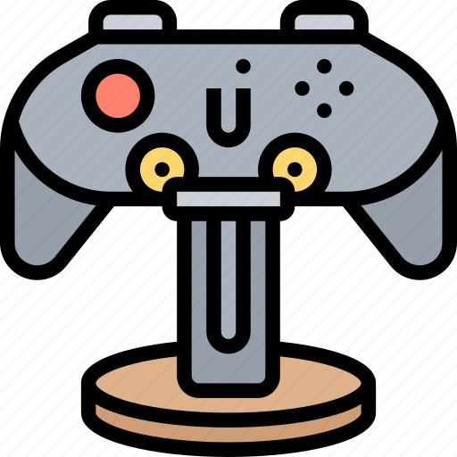 Joystick, controller, holder, gaming, accessory icon - Download on Iconfinder