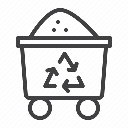 Garbage, cart, waste, recycling icon - Download on Iconfinder
