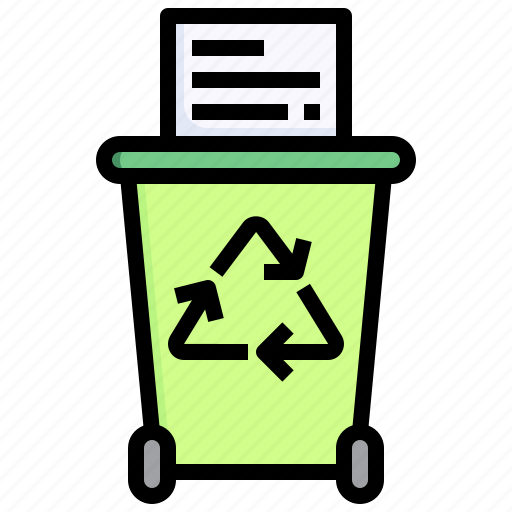 File, recycle, bin, documents, trash icon - Download on Iconfinder
