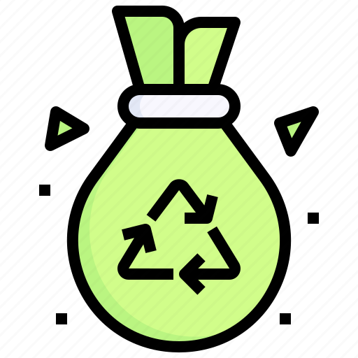 Garbage, trash, recycling, bag, bags, ecology icon - Download on Iconfinder